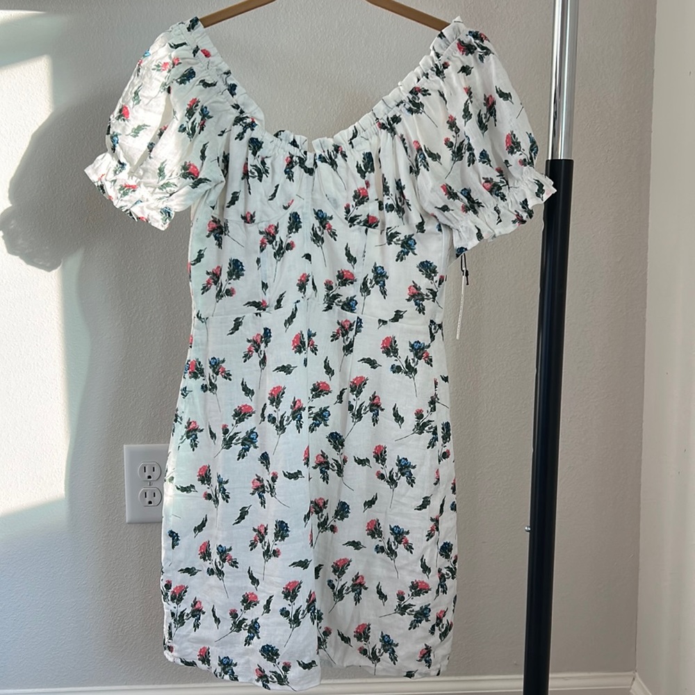 Olivaceous Floral Dress 🌷